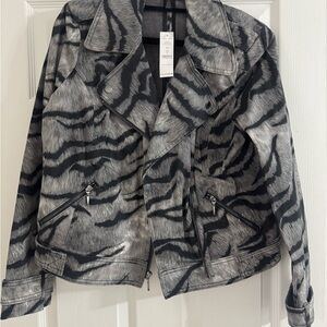Stylish Zebra print Women's Jacket from WHBM